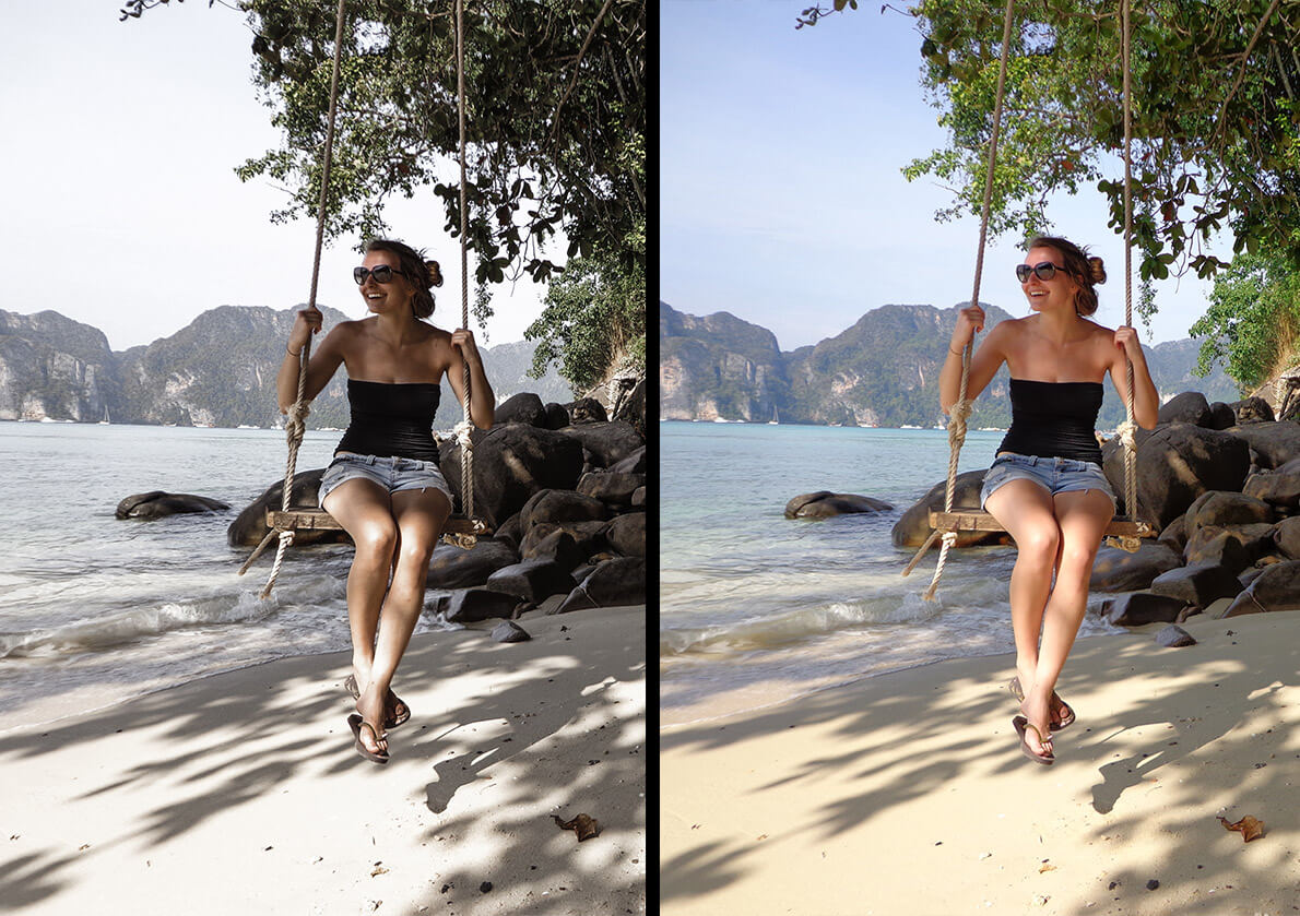 Lightroom vorher nachher